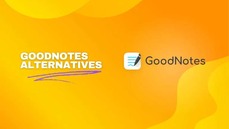 Free GoodNotes Alternatives for iPad