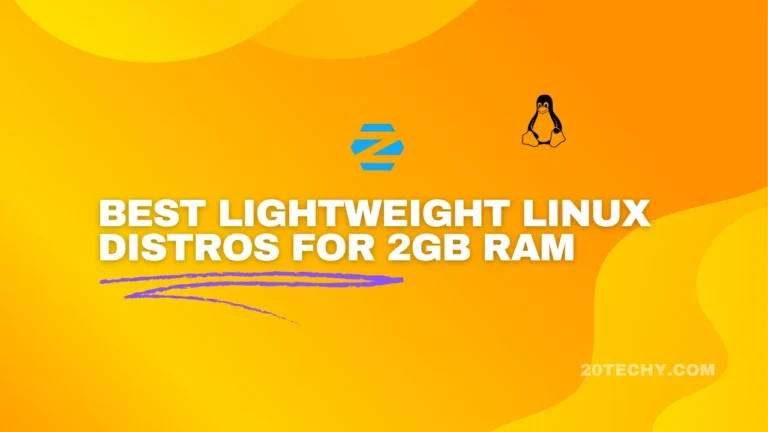 best lightweight Linux distros for 2GB RAM